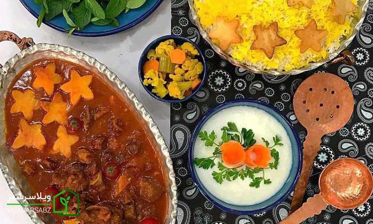 معروف ترین غذای مازندران